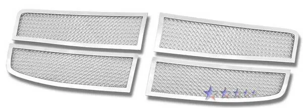 Discount Dodge Durango APS Wire Mesh Grille - Upper - Stainless Steel - D76470T