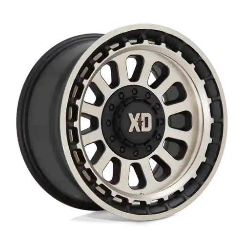 Secure Checkout XD XD856 OMEGA 8X165.1 20X10 -18 SATIN BLACK WITH BRONZE TINT
