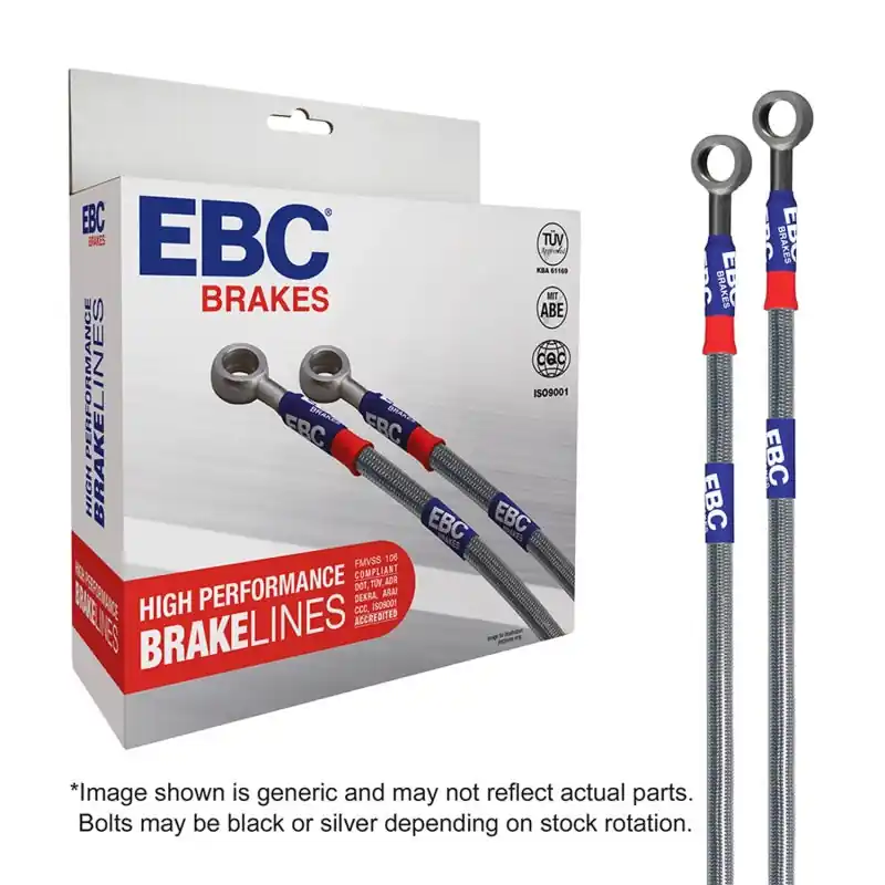 EBC 89-93 BMW 535i 3.5L Stainless Steel Brake Line Kit — PMD Premier Motoring Development Budget