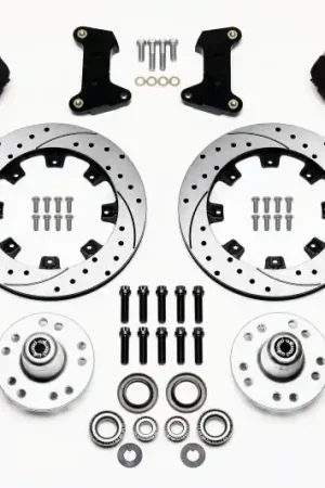Flash Sale Wilwood Forged Dynalite Front Kit 12.19in Drilled 74-80 Pinto/Mustang— PMD Premier Motoring Development