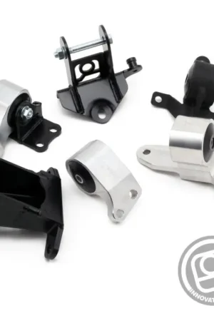 Innovative 06-11 Honda Civic Si K-Series Black Billet Aluminum Mounts— PMD Premier Motoring Development High Quality