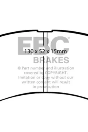 EBC 89-92 Ford Probe 2.2 Ultimax2 Front Brake Pads — PMD Premier Motoring Development In Demand