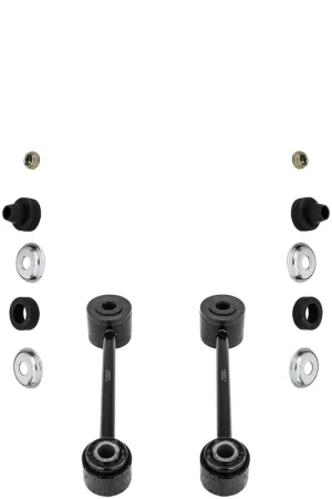 4pc Rear Shocks Sway Bar Links Suspension Kit Authentic