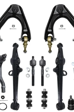 Shop Now 12pc Front Upper Lower Control Arms Ball Joints Tie Rods Suspension Kit