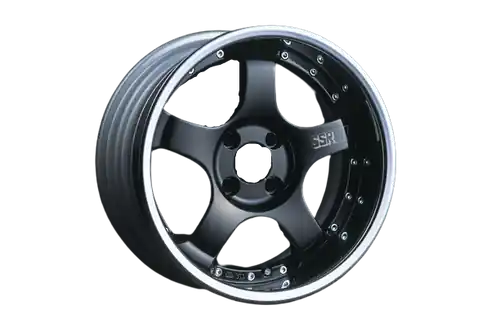 Authentic SSR Professor SP1R 5x120.65 17X8 -7 HP Disk Black