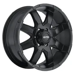 Ultra 225SB Phantom 6x139.7 17x8 +25 Satin Black & Satin Clear Coat Genuine