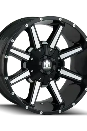 Mayhem Arsenal 8104 8x180 20x10-19 Gloss Black/Machined Face Top Pick