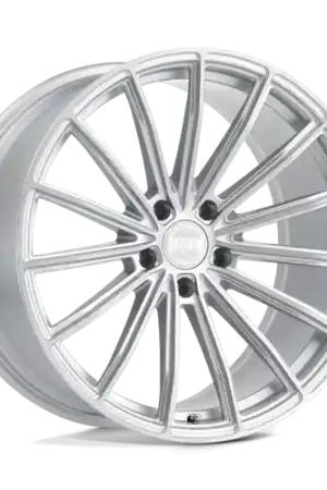 XO LONDON 5X120 20X9 +15 SILVER W/ BRUSHED FACE Handmade