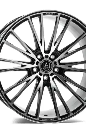 Axe CF2  5x120 20X10+40 BLACK AND POLISHED FACE Authentic