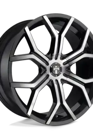 Buy Today DUB 1PC S209 ROYALTY BLANK 22X9.5 +33 GLOSS MACHINED DOUBLE DARK TINT
