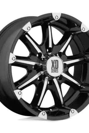 Sale XD XD779 BADLANDS 5X127 18X9 +18 GLOSS BLACK MACHINED