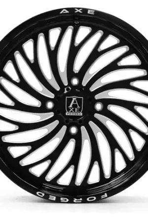 Axe AF10 UTV (right) 4x137 22X7 0 GLOSS BLACK MILLED Best Choice