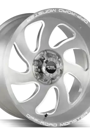 Don’t Miss Out Off Road Monster M07 8x165.1 20x10-19 Brushed Face Silver