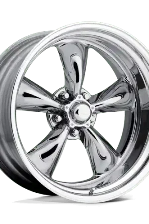 Price Cut American Racing Vintage VN405 TORQ THRUST II CUSTOM 5X120.65 17X8 -5 TWO-PIECE POLISHED