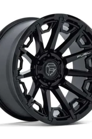 Express Delivery Fuel Fc900 Grip Wheel 20x10 6x139.7 Gloss Black -18mm FC900BX20106818N - FREE T-SHIRT INCLUDED!