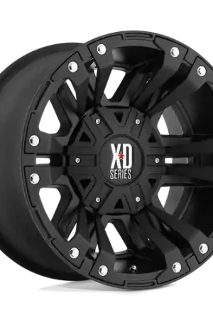 XD XD822 MONSTER II 6X135/6X139.7 17X9 +30 MATTE BLACK Exclusive