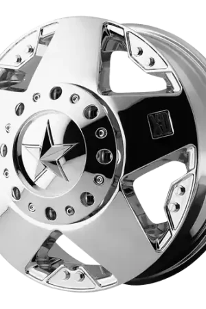 XD XD775 ROCKSTAR 8X165.1 17X6 +111 CHROME - FRONT Crafted