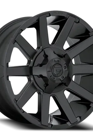 Fuel D437 Contra Wheel 20x9 5x139.7 & 5x150 Satin Black 1mm - FREE T-SHIRT INCLUDED! Weekend Sale