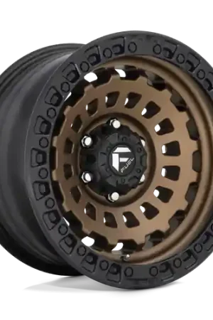 Fuel 1PC D634 ZEPHYR 8X165.1 20X10 -18 MATTE BRONZE BLACK BEAD RING Weekend Sale