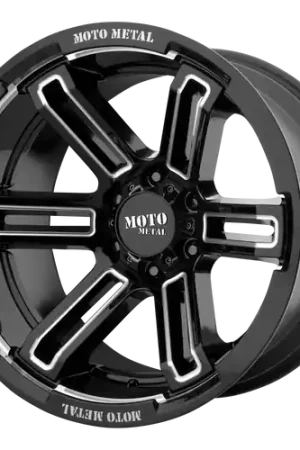 Clearance Moto Metal MO991 RUKUS 5X127 20X9 +0 GLOSS BLACK MILLED