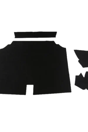 While Supplies Last Trunk Floor Mat Cover 4pc for 1970 Pontiac Bonneville 4 Door Hardtop Sedan Black