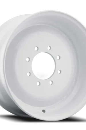 Exclusive Allied Commercial Trailer (Single) Wheel 17.5x6.75 8x165.1 White 5mm - FREE T-SHIRT INCLUDED!