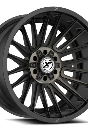 Xf Off-Road Xf-234 Wheel 17x9 6x135 & 6x139.7 Satin Black & Bronze Machined Double Dark Tint 0mm Hot Deal
