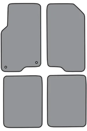 Floor Mats for 2005-2009 Chevrolet Equinox (FM343 FM343R) Cutpile 4Pc Markdown