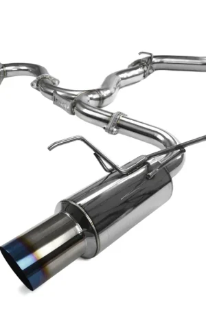 Invidia N1 Dual Cat-Back Exhaust - Titanium Tip - 2015-2021 Subaru WRX / STI / 2014-2018 Forester Professional Grade