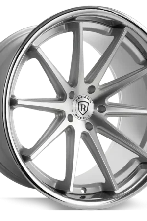 Don’t Miss Out Rohana Rfc10 Wheel 22x9 5x112 Machine Black w/ Chrome Lip 30mm - FREE T-SHIRT INCLUDED!