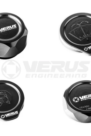 While Supplies Last Verus Engineering EngineBayCapKit Black - 2013-2021 Scion FR-S / Subaru BRZ / Toyota 86