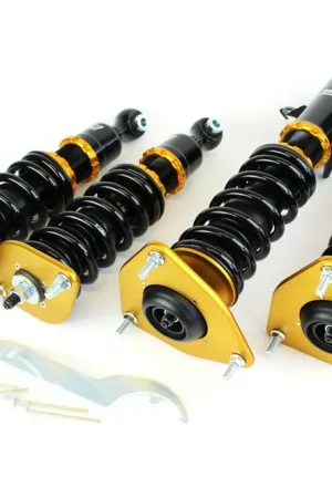 Seasonal Sale ISC Suspension V2 Basic Street Sport Coilover Kit (With Triple S Upgraded Coilover Springs) - 2004-2009 Subaru Legacy