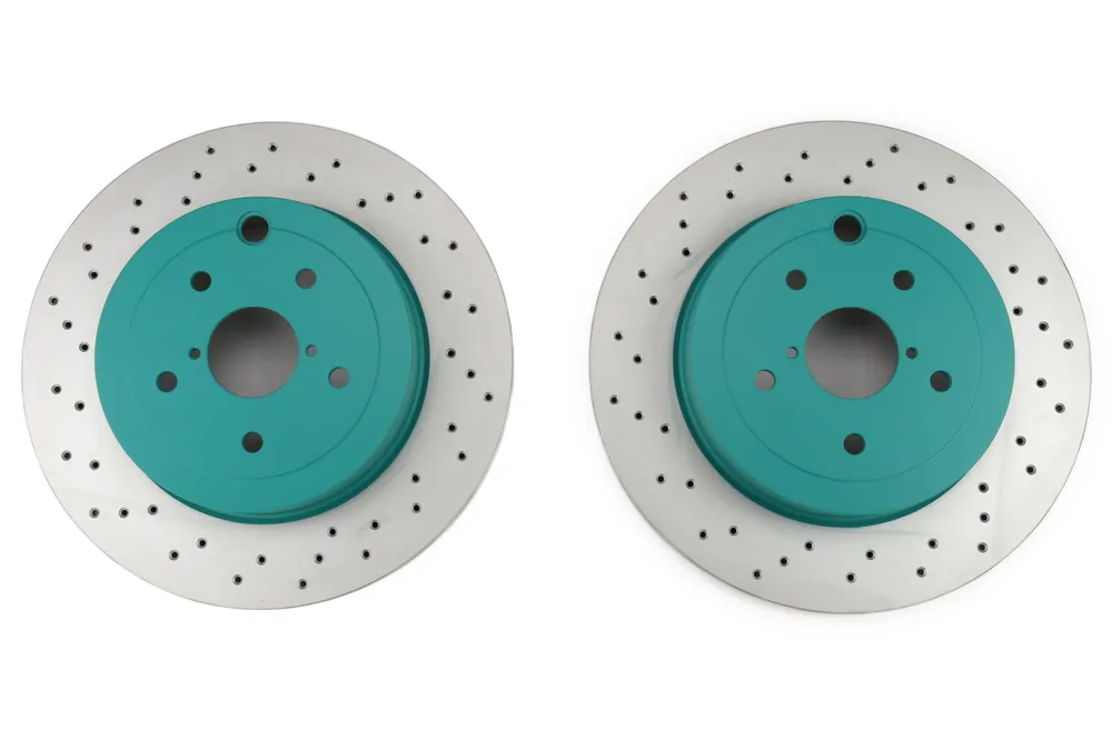 In Demand Project Mu Club Racer Rear Rotors - 2015-2017 Subaru STI