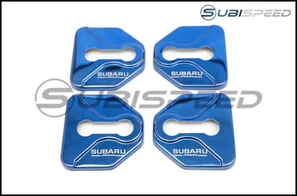 Popular GCS Mirrored Door Striker Covers - 2015-2021 Subaru WRX / STI / 2014-2018 Forester / 2013-2014 Crosstrek XV