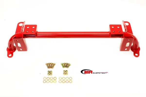BMR 05-14 S197 Mustang Radiator Support w/ Sway Bar Mount - Red Grab Now
