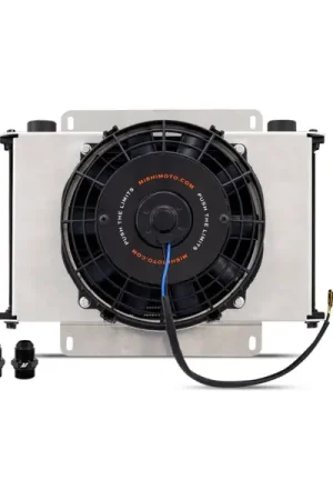 Instant Buy Mishimoto Universal Oil Cooler Kit 25-Row Cooler and 1x 8in Fan