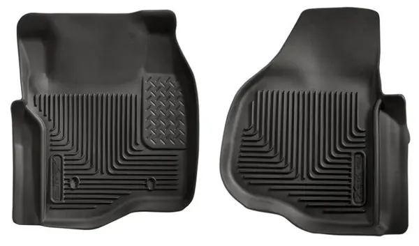 Husky Liners 11-12 Ford F250/F350/F450 Series Reg/Super/Crew Cab X-Act Contour Black Floor Liners Viral