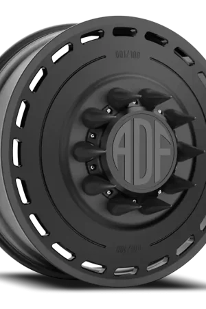 Adf Ltd Dually Wheel 26x8.25 8x200 Satin Black 132mm - MINIMUM PURCHASE OF 4 - FREE T-SHIRT INCLUDED! Best Seller
