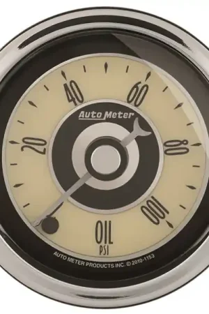 Autometer Cruiser Ad 2-1/16in Full Sweep Electric 0-100 PSI Oil Pressure Gauge Reduced Price