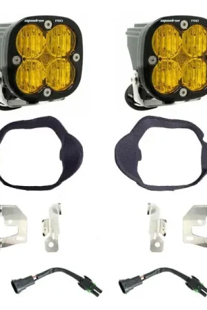 Genuine Baja Designs 19-22 Mercedes Benz Sprinter Squadron Pro Fog Pocket Light Kit