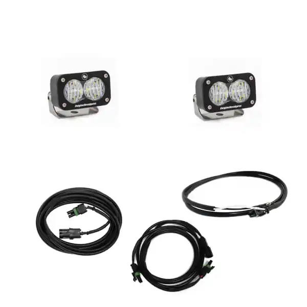 Baja Designs Jeep JL LED Light Kit Reverse Kit w/ Upfitter Dual S2 Sport w/C Buy Direct
