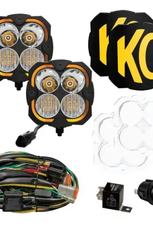 Exclusive KC HiLiTES FLEX ERA 4 - 2-Light Master Kit