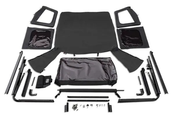Rugged Ridge Complete Soft Top w/Black Frame 76-95 Jeep Wrangler CJ/YJ Shop Now