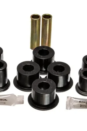 Limited Edition Energy Suspension 89-94 Toyota Pick Up 2WD (Exc T-100/Tundra) Black Rear Leaf Spring Bushing Set