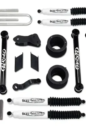Direct From Factory Tuff Country 09-12 Dodge Ram 3500 4x4 6in Lift Kit (SX8000 Shocks)