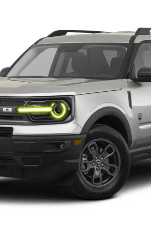 Grab Now Oracle Lighting 2021 Ford Bronco Sport ColorSHIFT(tm) RGB+W DRL + Halo Upgrade FQCV 1454-333