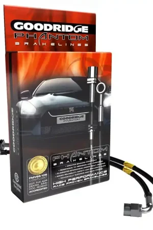 Special Discount Goodridge 08-14 Subaru Impreza STi (w/Brembo Calipers) Phantom Stainless Steel Brake Line Kit