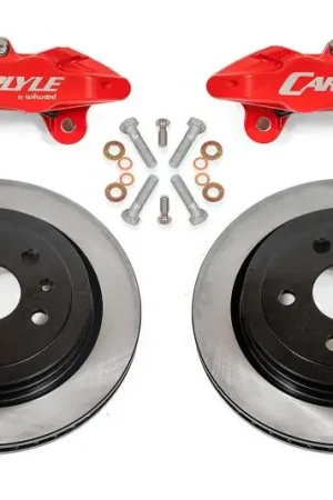 BMR 14-17 Chevrolet SS Brake Kit For 15in Conversion Solid Rotors Red Calipers Hot Deal