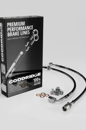 Best Choice Goodridge 05-15 Toyota Tacoma Stainless Steel Front Brake Lines
