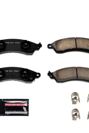 Budget Power Stop 87-92 Chevrolet Camaro Front Z23 Evolution Sport Brake Pads w/Hardware